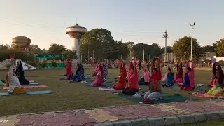 Monday  yoga with core strengthening exercises 