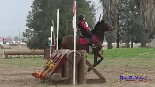 135XC Kennedy Wiklund on Galaxy Girl JR Beginner Novice Cross Country FCHP November 2021
