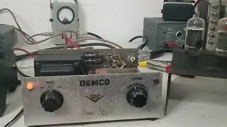 Винтажный ламповый усилитель Demco Demon Fifty, два 6LQ6.