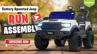 Baybee Run Kids Jeep Assembly Guide Power Up Their Playtime Adventure! 🚙