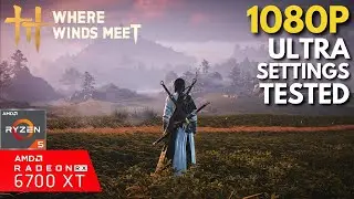 Где встречаются ветры &mdash; RX 6700 XT + Ryzen 5 5600 | Тестирование на ультра-настройках