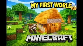 My First Minecraft Survival World 🌍 | Day 1 Hardcore Start 🔥 | Hindi Gameplay