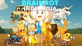 INDONESIA BRAINROT: ANIME OPENING (P.13) | Oficial Music Video