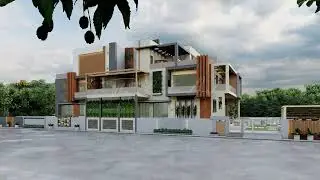 Palatial Mansion Architectural Walkthrough | The Civil Arch