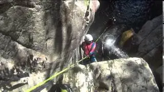 Barranco de Literola- Barranco de las doce cascadas de Liri- Barranco Aig&uuml;eta de Barbaruens