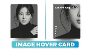 Image Hover Cards Design Using HTML & CSS