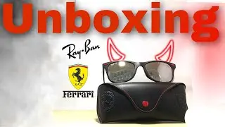 Rayban Scuderia Ferrari  RB 4195 -M-F - Liteforce  UNBOXING -_ Eye Health _ Care