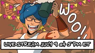 LIVESTREAM - Drawing Comics!