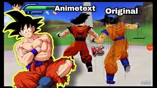 Goku animetext vs Goku original pvp /goku de @samirduran73