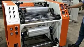 XHD-500 stretch film rewinder machine