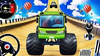 Monster Truck Stunt Racing - Car Game - Android Gameplay 2026 🥰 part 3