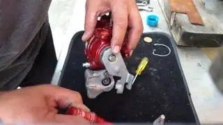 79 - 85 Eldorado rear caliper on 63 Riviera E-brake fix (Part 4)