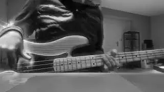 Vintage Precision Bass Groove | Black & White Late Night Session