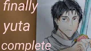 😀 finally yuta drawing complete 