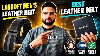 Labnoft Men's Auto Lock Leather Belt | Labnoft Leather Belt Review | Best Leather Belt under 500rs