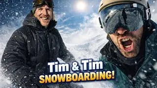 Snowboarding with Tim&Tim 