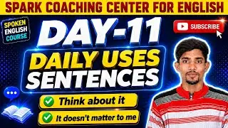 DAY- 11 || Daily Uses Sentences || English || Practice