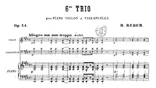 Napoléon Henri Reber – Piano Trio No.6, in E major