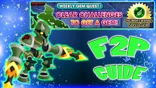 KH Union &chi;[Cross] F2P Guide Weekly Gem Quest ~ Free Speed Gem!