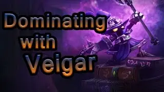 League of Lifters Veigar Dominating Mid Ranked Game League of Legends