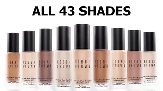 Bobbi Brown Foundation All 43 Shades 2021