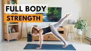 40 Min Intermediate Yoga Flow | Full Body Strength & Flexibility
