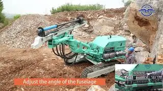 HANFA GROUP HF140Y Crawler DTH Drilling Rig