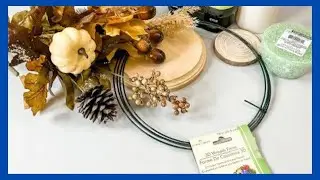 Fall Centerpiece DIY || Dollar Tree DIY || Just 1 Quick Craft