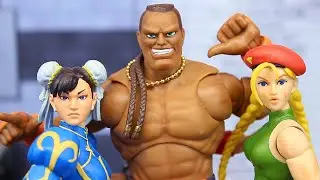 Обзор фигурки Ди Джея от Jada Toys Ultra Street Fighter 2!