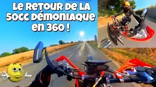 Balade en 50cc d&eacute;moniaque en 360 ! (&ccedil;a va pas se passer comme pr&eacute;vue...)