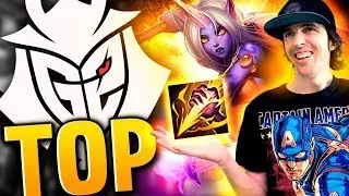 G2 JUEGA a SORAKA TOP CON SMITE en LEC!! (G2 vs MFS)