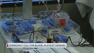 Blood emergency: Red Cross issues urgent call for blood and platelet donors