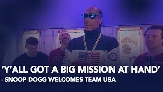 Olympics ambassador Snoop Dogg welcomes Team USA to Milan Cortina Games