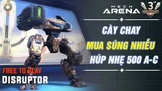 C&agrave;y chay: Mua S&uacute;ng Nhiễu 12 t&ocirc;i h&uacute;p nhẹ 500A-coins - Stalker Nhiễu - Mech Arena