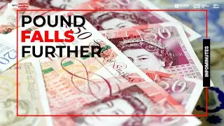 Pound falls further