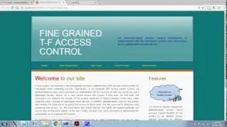 Fine grained Two factor Access Control for Web based Cloud Computing Services