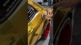 Gold Chrome Wrap what to do and maintenance