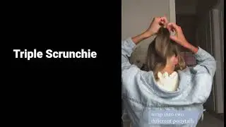 Triple Scrunchie
