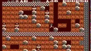 Atari 8-bit Boulder Dash (First Star Software) Cave A solution