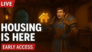 WoW Housing is LIVE (Early Access) &mdash; First Look, Plot Claim & Decorating!