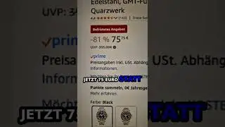 Preisrutsch auf Amazon: Uhr &ndash; So erkennst du den Deal
