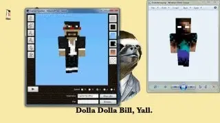 Minecraft 3D Skin Viewer - Windows Desktop Application