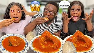 LAST TO BLINK SPEED EATING FOOD CHALLENGE😱  [MUST WATCH]  |THE QUEENS FAMILY CHALLENGE| #MUKBANGS