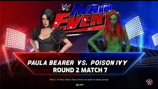 Round 2 Match 7: Paula Bearer vs Poison Ivy WWE 2K23 Women's Championship Tournament