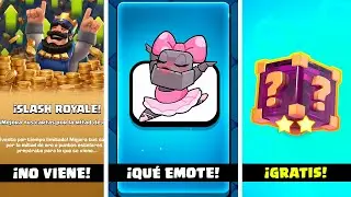 &iexcl;SLASH ROYALE NO REGRESAR&Aacute;! 😞 &iexcl;NUEVOS EMOTES DE G&Oacute;LEM! 🇨🇳 - noticias clash royale season 74
