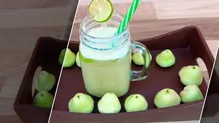 White Jamun juice | White jamun sarbat recipe | Water Apple juice Recipe |