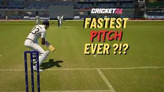 Batting on the World&rsquo;s TOUGHEST Pitch in CRICKET 24