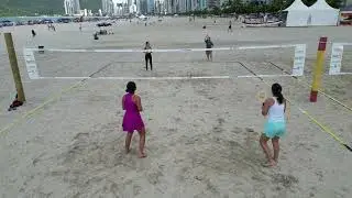 Sandy Pickle is a modified version of pickleball played on grass and sand.