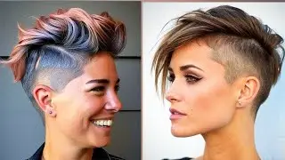 undercut Pixie Haircuts | short pixie |  pixie cut 2025 | boycut hair style 2025 | short layered Bob