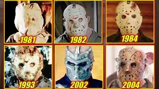 Entire Mediagraphy Of Jason's Mask Evolution From A Sack To A Metallic Armored Space Mask - Explored